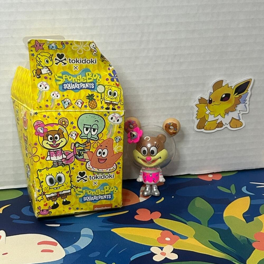 Tokidoki x SpongeBob SquarePants Sandy Cheeks vinyl figure